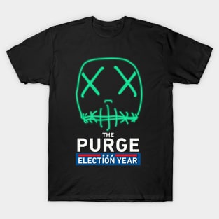 Lady Liberty Mask THE PURGE T-Shirt